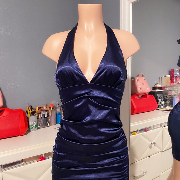 Blue Party Dress - Picture 2 of 9